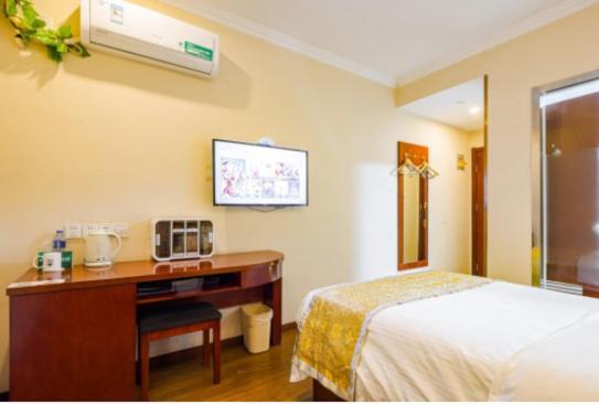 Greentree Inn Jiangsu Suzhou Suzhouleyuan Tianping College Business Hotel Luaran gambar