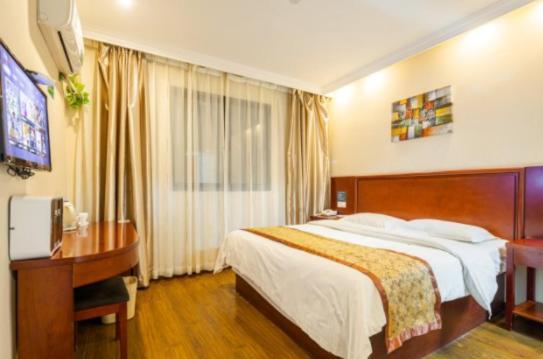 Greentree Inn Jiangsu Suzhou Suzhouleyuan Tianping College Business Hotel Luaran gambar