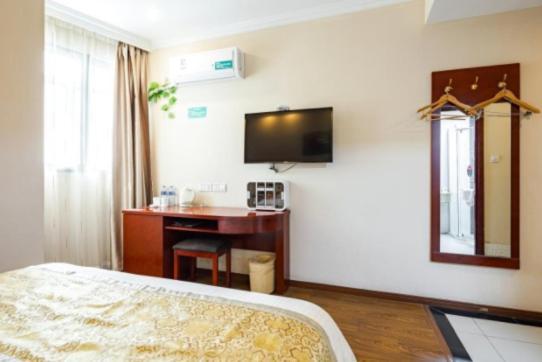 Greentree Inn Jiangsu Suzhou Suzhouleyuan Tianping College Business Hotel Luaran gambar