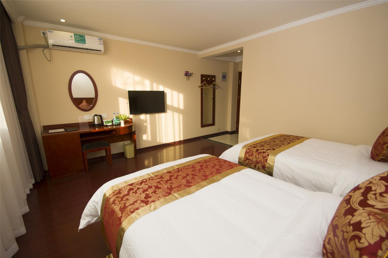 Greentree Inn Jiangsu Suzhou Suzhouleyuan Tianping College Business Hotel Luaran gambar