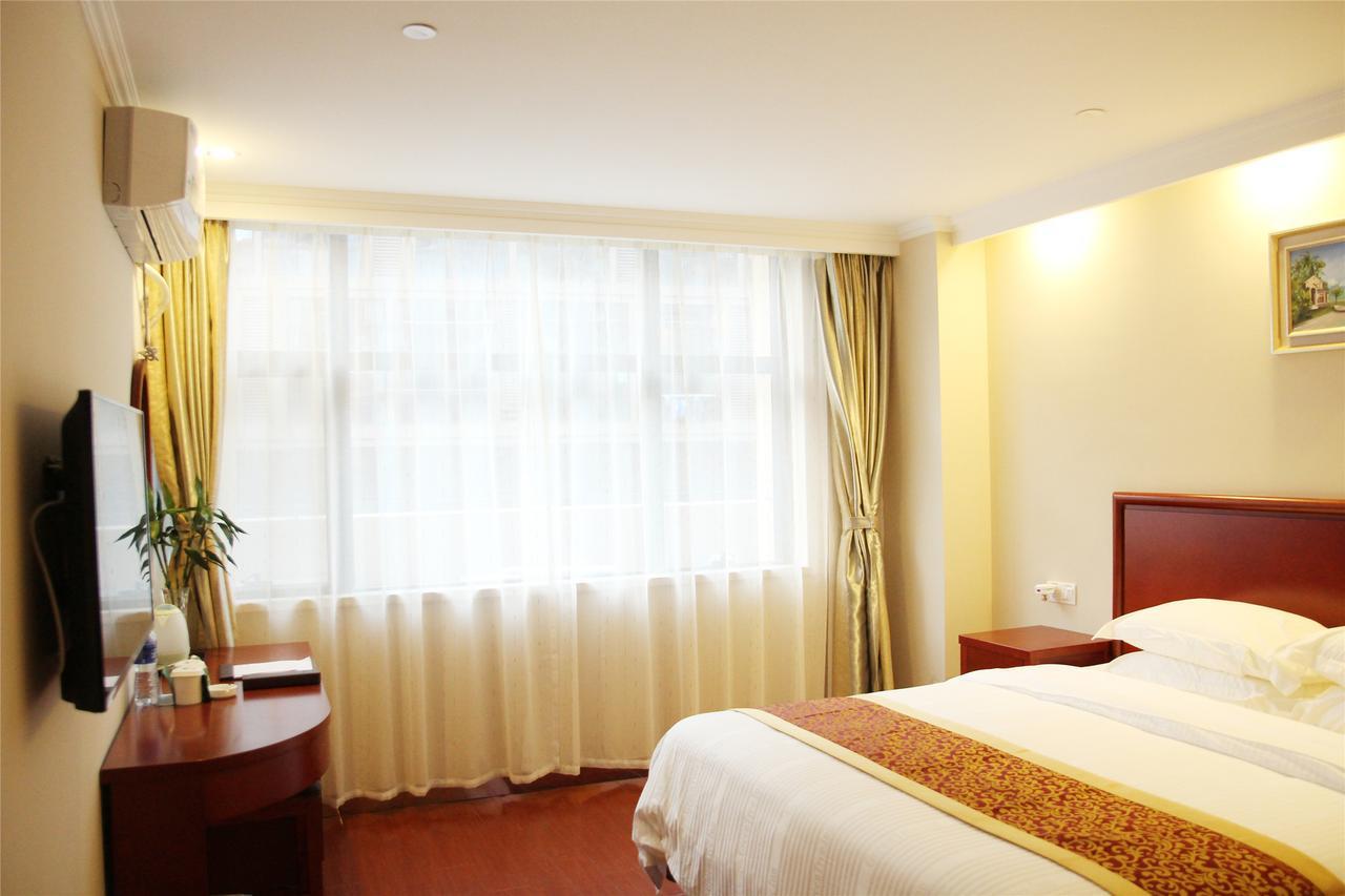 Greentree Inn Jiangsu Suzhou Suzhouleyuan Tianping College Business Hotel Luaran gambar