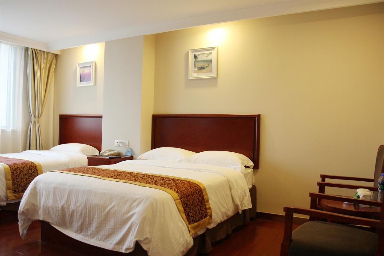 Greentree Inn Jiangsu Suzhou Suzhouleyuan Tianping College Business Hotel Luaran gambar