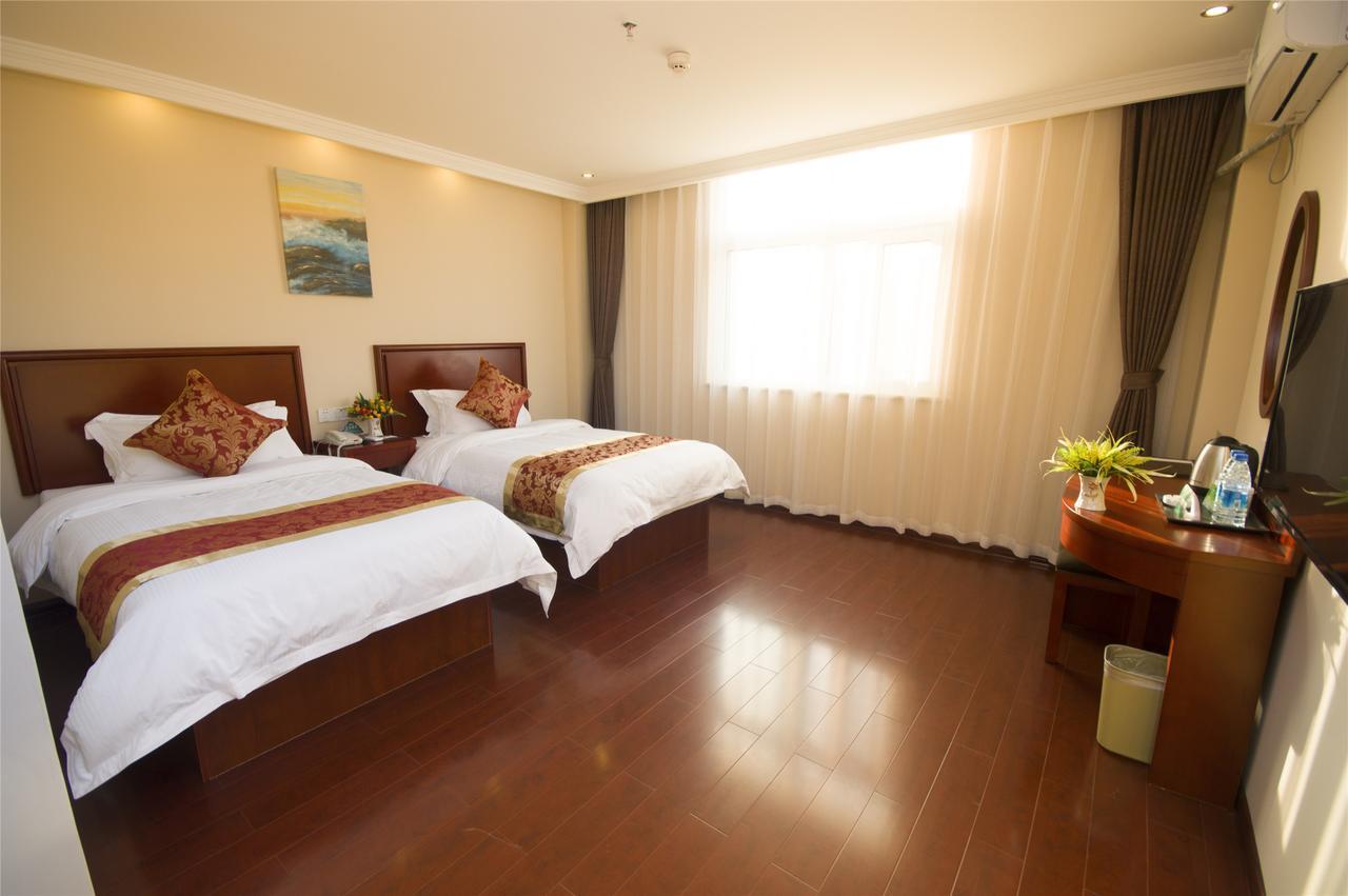 Greentree Inn Jiangsu Suzhou Suzhouleyuan Tianping College Business Hotel Luaran gambar