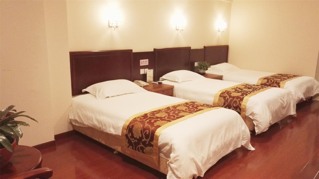 Greentree Inn Jiangsu Suzhou Suzhouleyuan Tianping College Business Hotel Luaran gambar